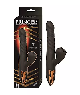 Nass Toys Princess Spin and Thrust Rabbit Vibrator  975 Inch