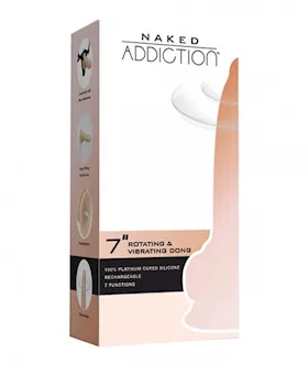 Naked Addiction Rotating  Vibrating Dong