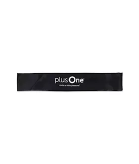 Plusone Vibrating Feather Tickler With Silky Blindfold Sash