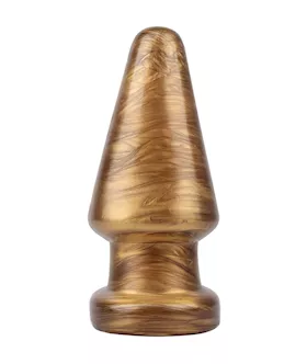 Copper Ripple Butt Plug