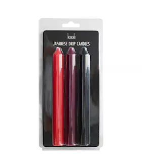 KinKi Japanese Drip Candles  3 Pack