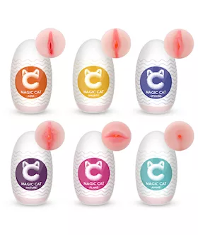 Amore Portable Egg Strokers - 6 Pack