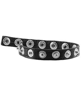 Rouge Leather Cockstrap - Adjustable