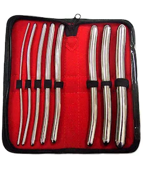 Rouge Hegar Dilator Urethral Sound Set - 8 Piece