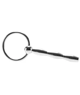 Rouge Hollow Ribbed Urethral Probe - 2.25 Inch