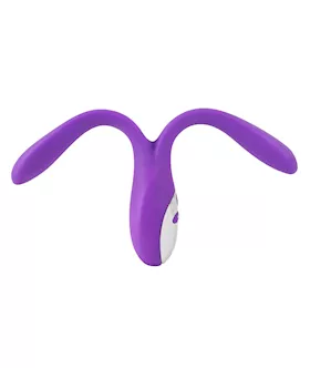 Sweet Smile Bendable Double Vibrator - 9.4 Inch