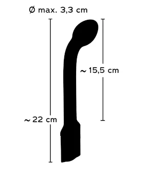 Sweet Smile G-spot Vibrator - 8.6 Inch