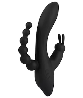 Sweet Smile Triple G-spot Vibrator - 8.1 Inch
