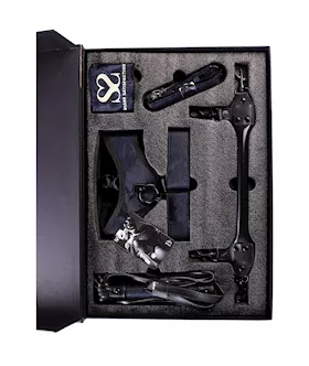 Bound Luxury Posture Collar Bondage Set