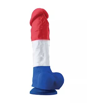 Colours Pleasures TriColour Dildo  89 Inch