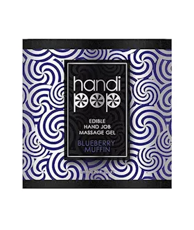 Handipop Blueberry Muffin Hand Job Massage Gel  6ml