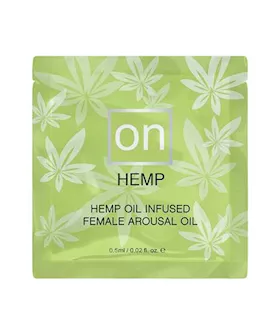 On for Her Hemp Infused Arousal Oil HEMP  Single Use Ampoule