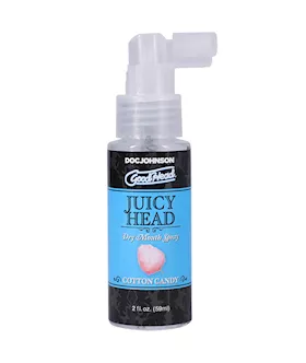 Good Head Juicy Head Dry Mouth Spray  Cotton Candy  2oz