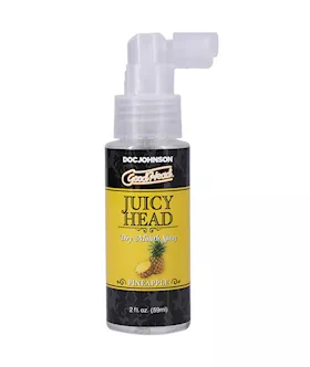 Good Head Juicy Head Dry Mouth Spray  Pineapple  2oz