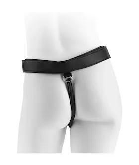 King Cock Strap On Harness With 7 Inch Two Cocks One Hole