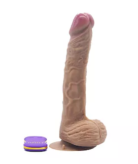 Lifelike Remote Vibrating Dildo