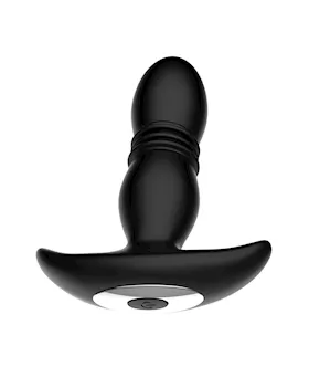Beast In Black Pinpoint Probe Thrusting Butt Plug