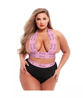 Princess Logo Strap Bra and Panty Set