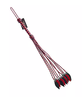 Bound X Leather Leaf Tip Cat O Nine Tails
