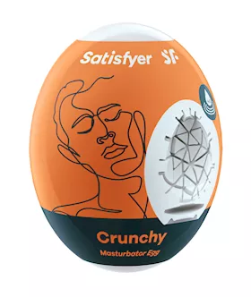 Satisfyer Masturbator Egg  Single Crunchy