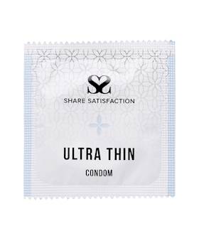 Share Satisfaction Ultra Thin Condom - Single