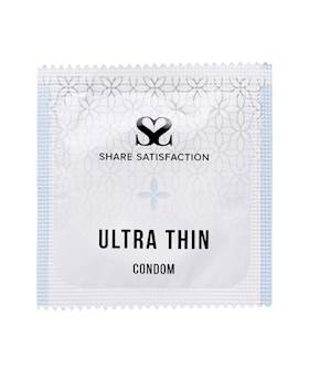 Share Satisfaction Ultra Thin Condom - 3 Pack