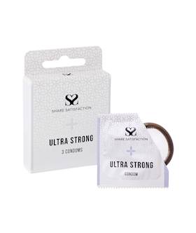 Share Satisfaction Ultra Strong Condom - 3 Pack