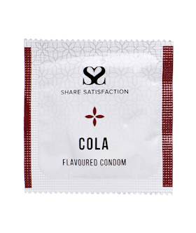 Share Satisfaction Cola Flavoured Condoms - 12 Pack