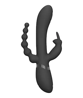 Rini Pulse Vibrating Double Penetration Rabbit