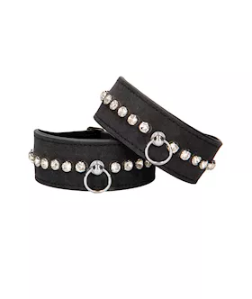 Diamond Studded Wrist Cuffs