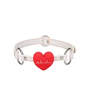 Silicone Heart Gag  Nurse Theme