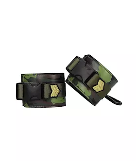Ankle Cuffs  Army Theme
