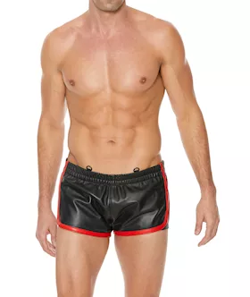 Versatile Leather Shorts