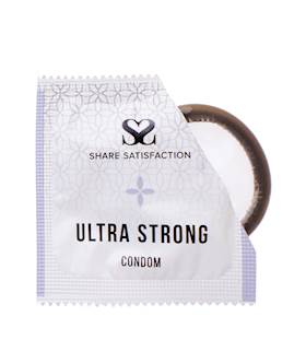 Share Satisfaction Ultra Strong Condoms - 100 Bulk Pack