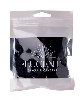 Lucent Cryptic Twist Glass Butt Plug
