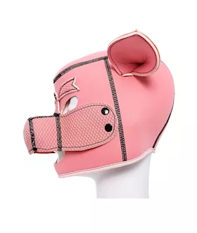 Pig Play Hood With Detachable Snout