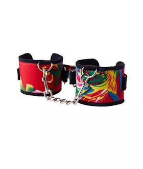 NorthEast Flower Pattern Wrist Cuffs