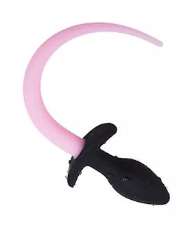 Glow in the Dark Dog Tail Butt Plug