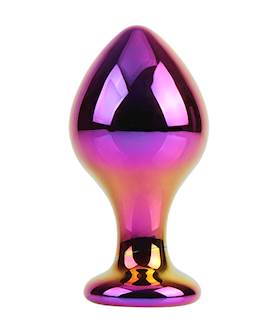 Lucent Pearlescent Glass Butt Plug