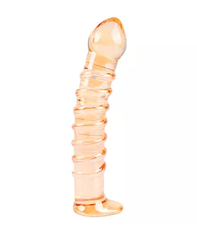 Lucent Amber Glass Massager