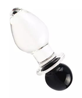 Lucent Ball Glass Butt Plug