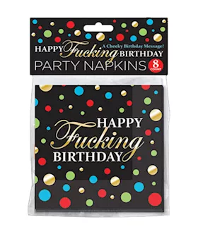 Happy Fucking Birthday Napkins