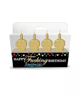 Happy Fucking Birthday Fu Candle Set