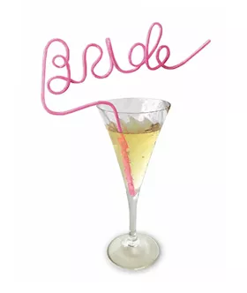 Glitterati Bride Straw