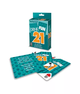 Drink Fun 21 Card Game