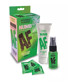 Numb Af Kit Gel Spray And Mints
