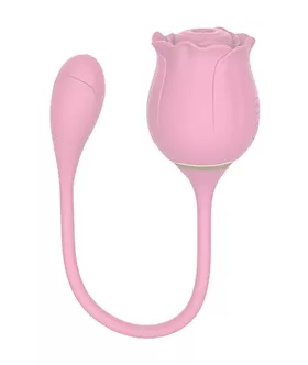 Regal Rose Sucking Vibrator with Egg Vibrator