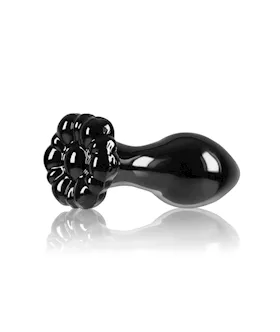 Crystal Flower Butt Plug
