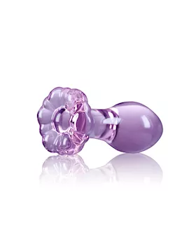 Crystal Flower Butt Plug