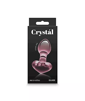 Crystal Heart Butt Plug 